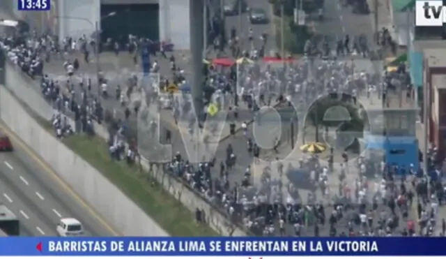 Alianza Lima y Sporting Cristal juegan esta tarde a las 3 p.m. Captura: TV Perú.