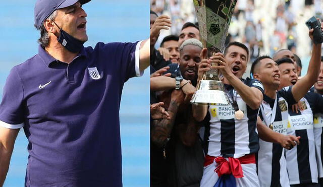 Alianza Lima: Carlos Bustos llegó en la presente temporada al club íntima y ganó la Fase 2. Foto: Composición LR