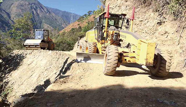 Proyecto. Vía está  en plena ejecución. Permitirá el acceso por vía terrestre hacia Machupicchu. Foto: La República