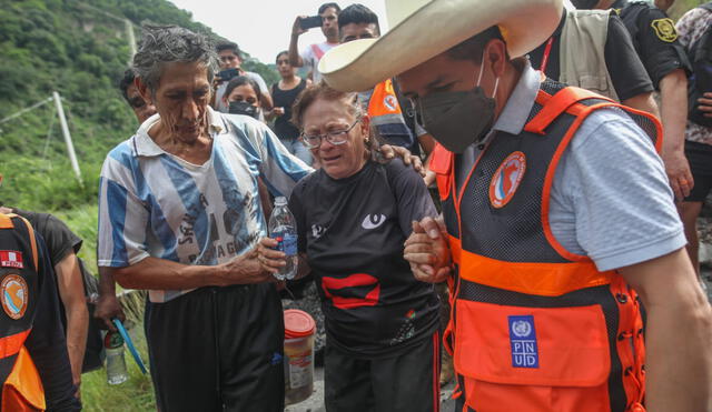 El jefe del Estado mencionó que se evalúa la implementación de un puente aéreo para trasladar a la gente afectada por el sismo en Amazonas. Foto: Presidencia