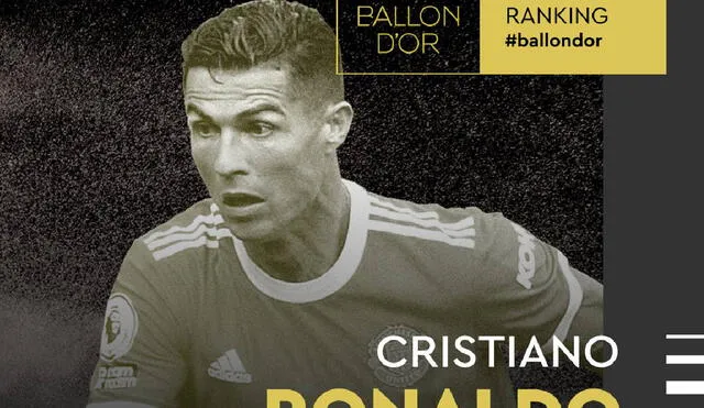 Cristiano Ronaldo no viajó a Francia para presenciar el Balón de Oro 2021. Foto: France Football