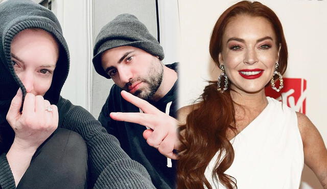Lindsay Lohan y su novio llevan dos años de relación. Foto: Instagram / AFP
