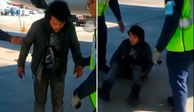 CBP advirtió que las personas asumen riesgos extremos cuando intentan esconderse en espacios reducidos como un avión. Foto y video: captura / Instagram