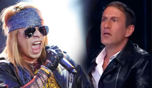 Imitador peruano de Axl Rose acusa a Mauri Stern y Yo soy de querer hacerlo quedar mal. Foto: composición/Instagram/captura de Latina