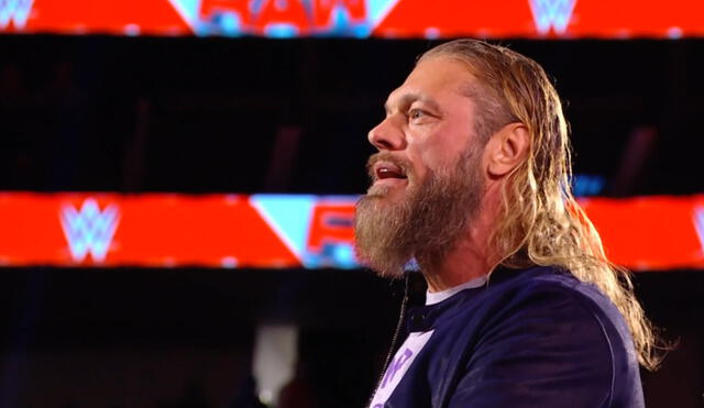 Edge regresó a la WWE tras su feudo con Seth Rollins. Foto: WWE
