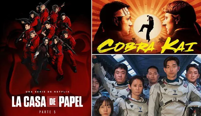 Cobra Kai y el final de La casa de papel es lo más esperada en Netflix para diciembre. Foto: composición/Netflix