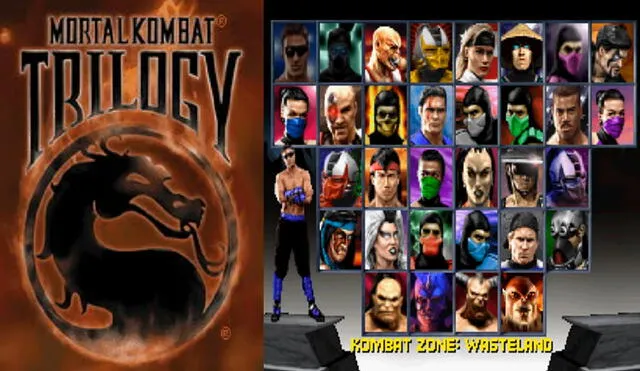 Mortal Kombat Trilogy reúne a todos los peleadores de la primera trilogía. Foto: captura de YouTube