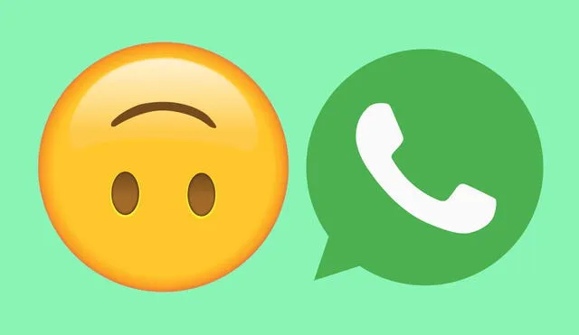 Este emoji de WhatsApp está disponible tanto en iOS como en Android. Foto: composición LR