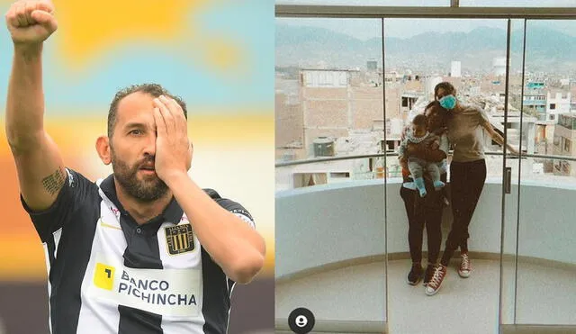 Hernán Barcos y su esposa le regalaron el departamento previo a la final Alianza Lima vs. Sporting Cristal. Foto: composición LR