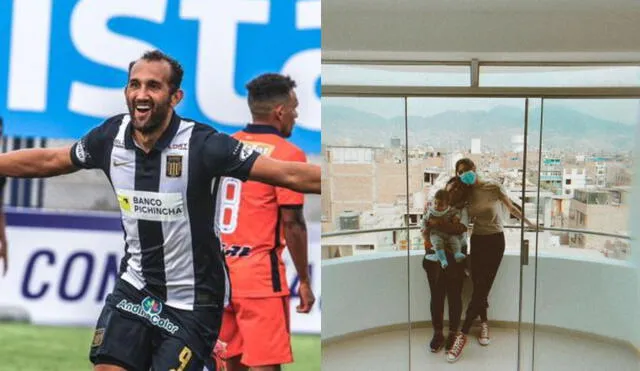 Hernán Barcos, el goleador dentro y fuera de las canchas. Foto: Liga 1/ Instagram