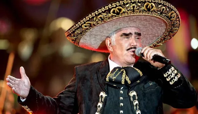 Vicente Fernández es uno de los cantantes más respetados de México. Foto: Vicente Fernández/Facebook.