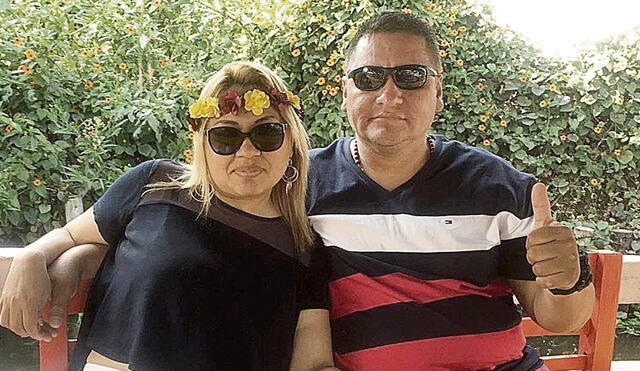Operadora. La empresaria Karelim López Arredondo y su esposo, Johnny Cornejo Milla. Foto: difusión