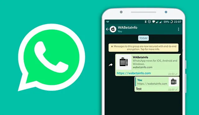 Este truco de WhatsApp funciona en iOS y Android. Foto: WABetaInfo