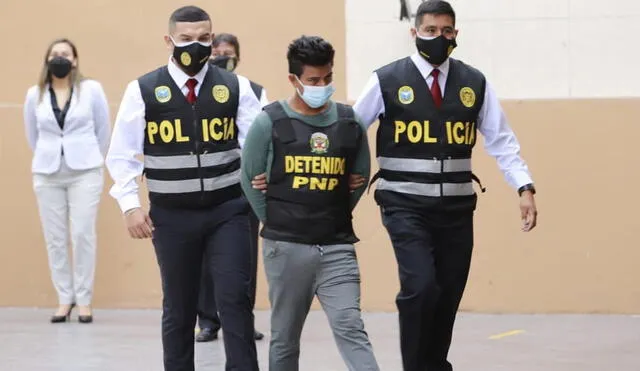 Cristhian Samaniego fue capturado en Lima. Foto: Mininter