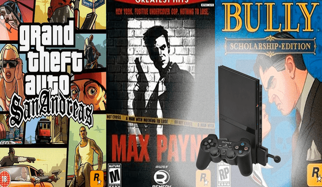 Varios juegos de PlayStation 2 están publicados en Google Play Store. Foto: composición LR