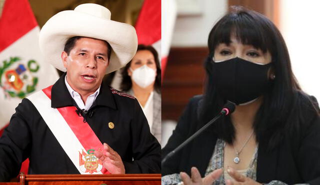 Mirtha Vasquez estuvo junto a su gabinete ministerial en la conferencia de prensa de este miércoles 1 de diciembre. Foto: PCM