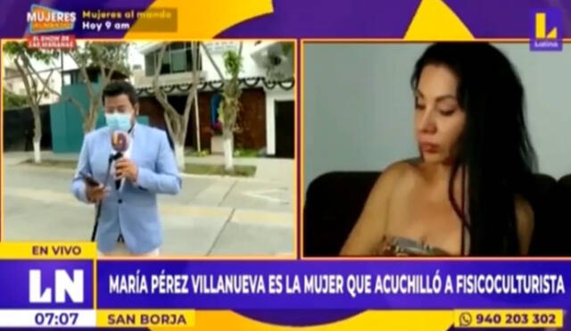 Paola Ruiz habló sobre el ataque que sufrió su esposo. Foto: captura de Latina