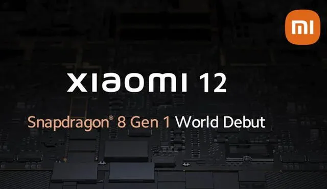 El Xiaomi 12 será anunciado oficialmente en diciembre. Foto: Xiaomi