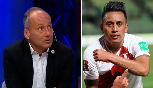 El comunicador argentino señaló que el peruano es del agrado de Juan Román Riquelme. Foto: TNT Sports/EFE