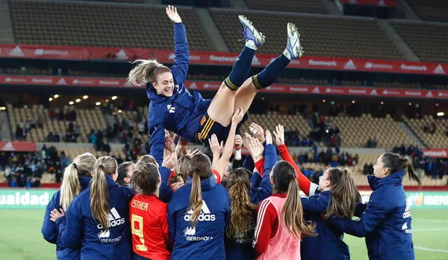 Alexia Putellas es la capitana de España y la jugadora que más partidos jugó con la selección nacional. Foto: Twitter