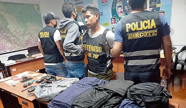 Detenido. Cristian Samaniego Herrera llegó a Lima a comprar uniformes. Foto: difusión