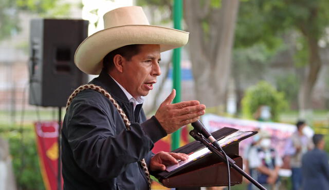 El presidente Pedro Castillo durante una actividad con rondas rondas campesinas. Foto: Presidencia / Video: ATV