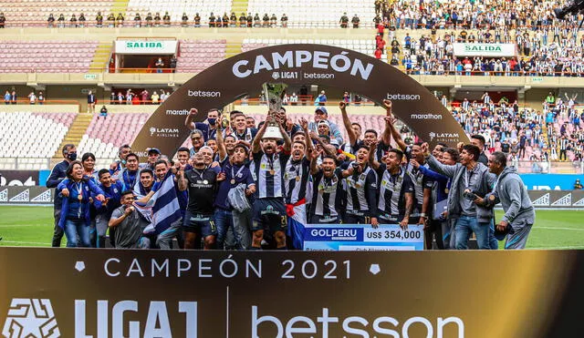 Alianza Lima ganó su título número 24 al vencer en la final a Sporting Cristal. Foto: ClubALoficial