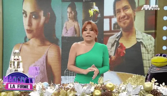 Magaly Medina criticó duramente a Pietro Sibille tras la publicación que subió en su cuenta de Instagram y luego borró. Foto: Magaly TV/captura