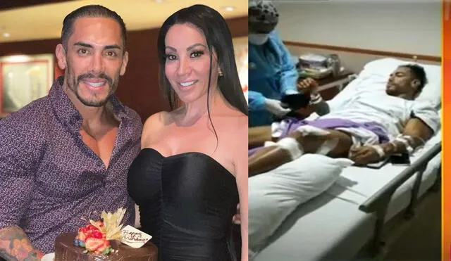 Ángel Véliz, esposo de Paola Ruiz, se encuentra recuperándose de sus heridas. Foto: Instagram / captura Latina