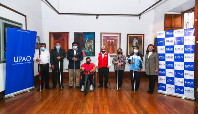 Coordinador del Conadis agradeció dicha donación. Foto: difusión