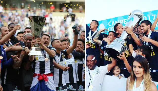 Alianza Lima asegura que tiene 25 estrellas; sin embargo, la Liga de Fútbol Profesional señala que sumaron su título 24 en el 2021. Foto: composición Liga de Fútbol Profesional