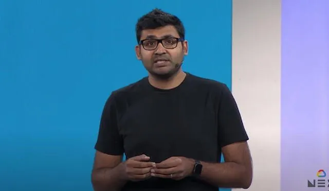 Parag Agrawal en una conferencia sobre la alianza entre Twitter y Google (2018). Foto: Captura de YouTube