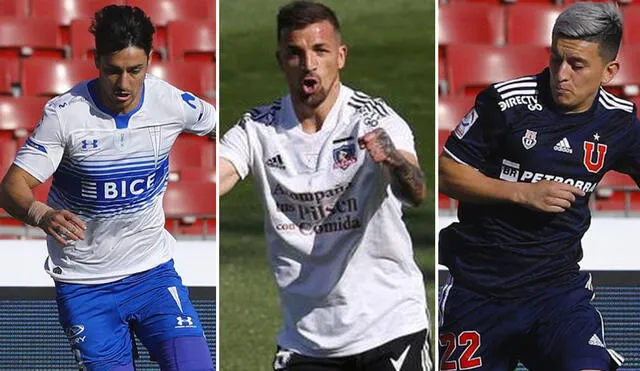 Los tres clubes más grandes de Chile pelean por algo en la fecha final. Foto: composición U. Católica/Colo Colo