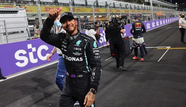 Hamilton sigue en la lucha por su octavo título mundial de la Formula 1. Foto: EFE.