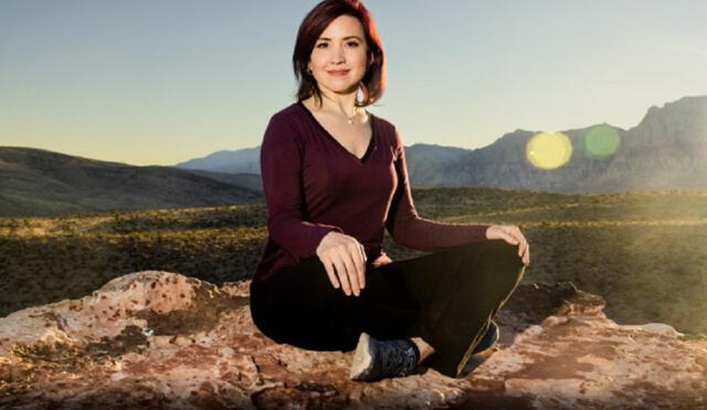 Faith Jones posa para un retrato en el área de Red Springs de la zona de conservación de Red Rock en las afueras de Las Vegas. Foto: The Post