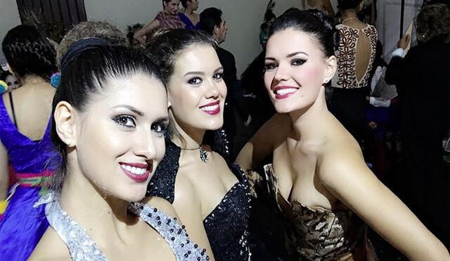 Las hermanas Rivera Kroll han participado desde jóvenes en certámenes de belleza, donde han sobresalido con sus participaciones. Foto: Instagram Sofia Rivera