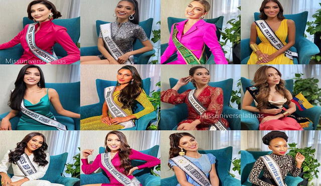 Son diecisiete las representantes de América Latina. Conoce la lista de países que irán aquí. Foto: Miss Universe Latinas