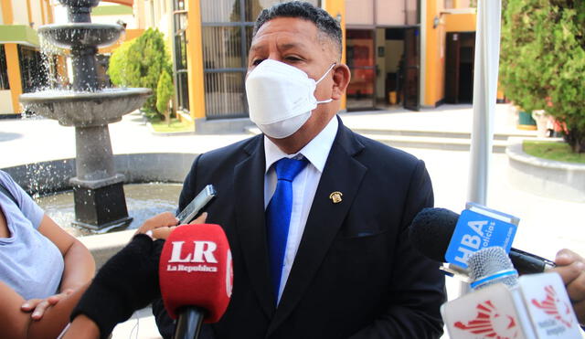 El parlamentario Esdras Medina dio estas declaraciones en Arequipa. Foto: Zintia Fernández/La República