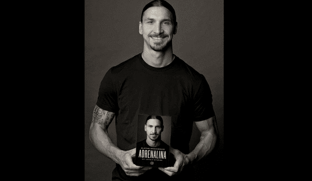 El jugador presentó su nuevo libro Adrenalina. Foto: Instagram Zlatan Ibrahimovic
