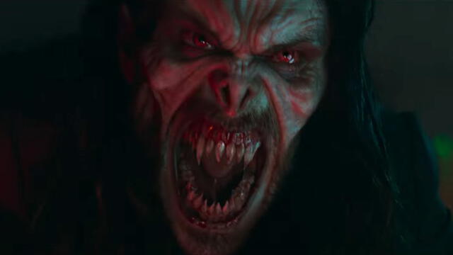 Jared Leto como Morbius en nueva escena revelada más letal que antes. Foto: Sony Pictures
