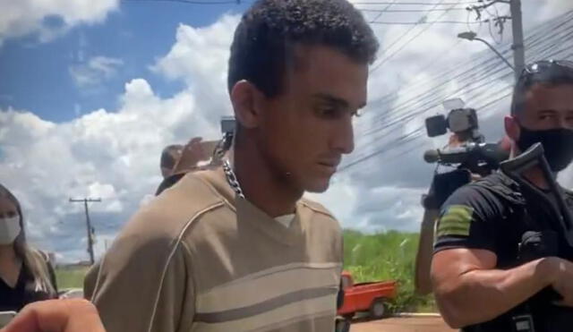 En 2019, Wanderson Mota fue detenido por intento de feminicidio contra su exesposa en Goianápolis. Foto: captura G1