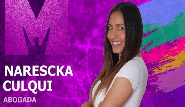 Narescka buscará la descentralización del Partido Morado. Foto: Instagram Narescka Culqui