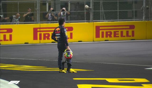 'Checo' Pérez quedó fuera. Foto: captura F1.