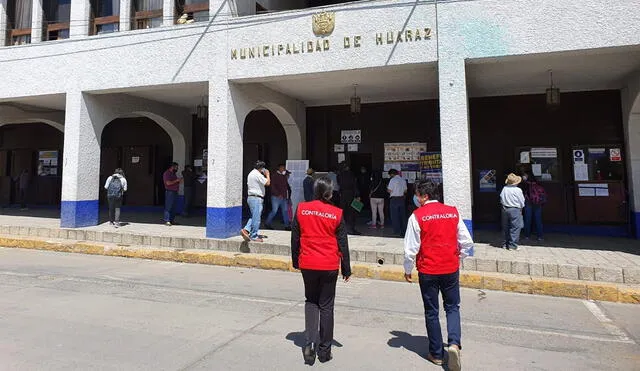 Informe de control fue remitido al alcalde Huaraz para que tome acciones al respecto. Foto: Contraloría.