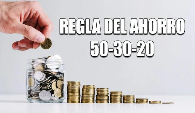 A muchas personas se les hace complicado ahorrar dinero, pero gracias a la regla del 50-30-20 podrás superar este problema. Foto: progresa/composición