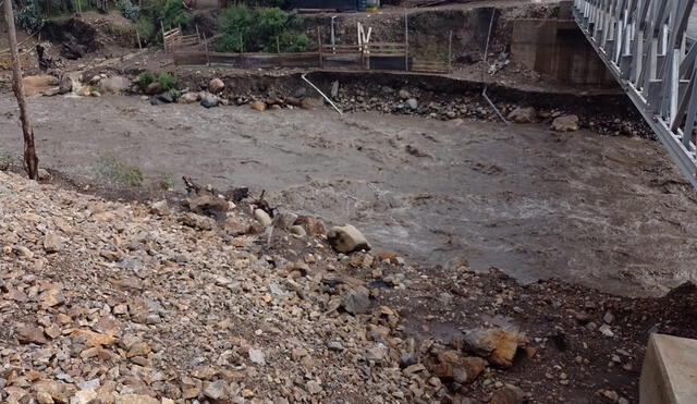 Según el último reporte, el nivel del agua del río Pomabamba se viene normalizando. Foto: COER Áncash