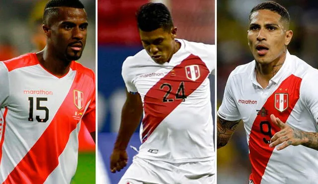 Christian Ramos, Raziel García y Paolo Guerrero son habituales convocados a la selección peruana. Fotos: GLR/AFP