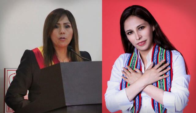 El MTC decidió relegar a Verónica Cáceres y Lisbeth Huamán luego que ambas estuvieran envueltas en un presunto acto de corrupción. Foto: Twitter Verónica Cáceres / Facebook Lisbeth Huamán