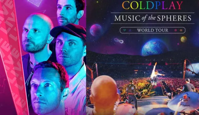 Coldplay se alista para presentar su próximo concierto en Lima el 2022. Foto: composición/ Instagram