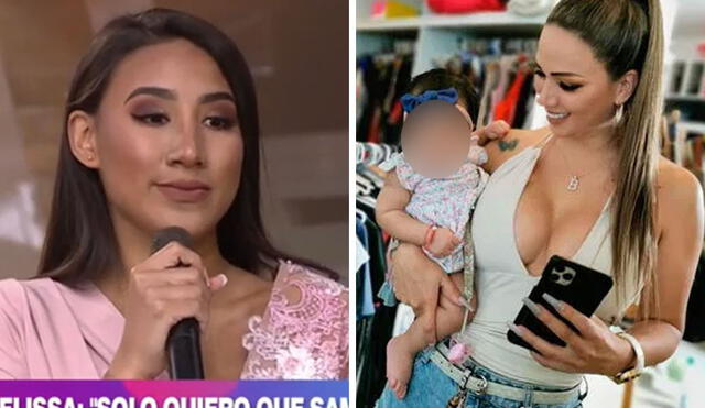 Melissa Klug ha mostrado su disconformidad con Samahara Lobatón tras su regreso con Youna. Foto: captura América TV/Instagram